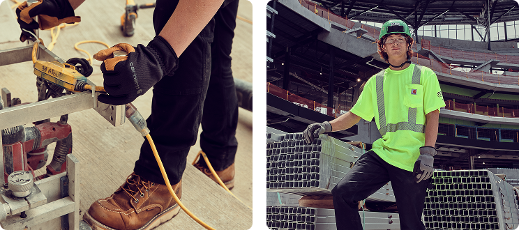 Carhartt on the jobsite