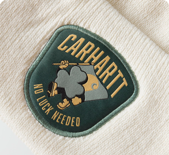 Shamrock Patch Beanie - hover