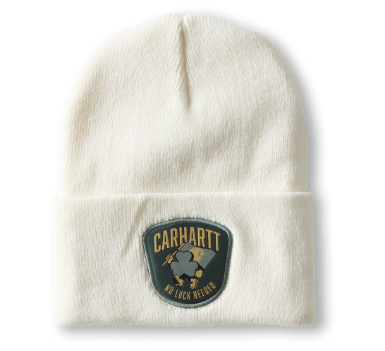Shamrock Patch Beanie