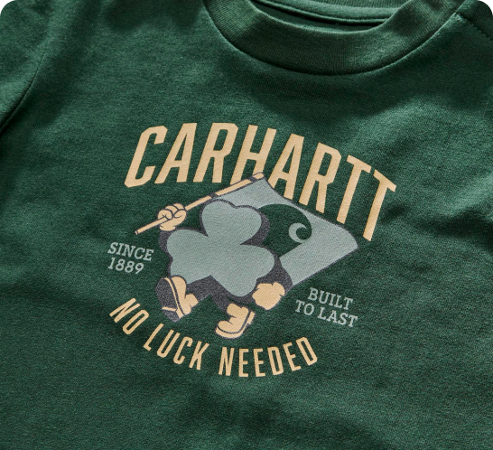 Kids’ Short-Sleeve St. Patty's Bodysuit - hover