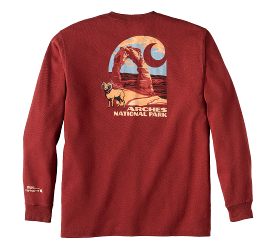 Arches National Park Long Sleeve Graphic T-Shirt