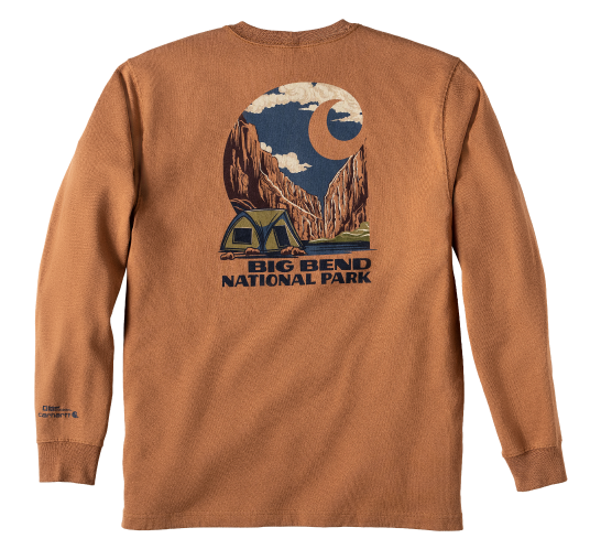 Big Bend Park Long Sleeve Graphic T-Shirt