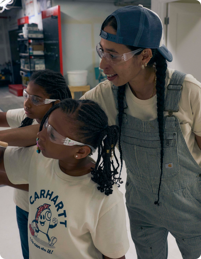 Railroad Stripe Denim Bib Overall