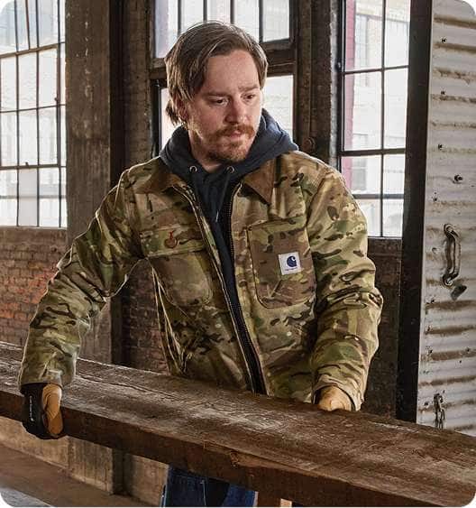 CORDURA SHERPA-LINED CHORE JACKET