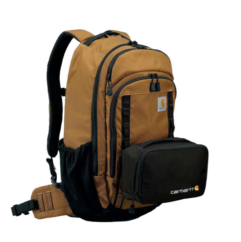 Carhartt  Carhartt Brown Large Pack + 3 Can Insulated Cooler