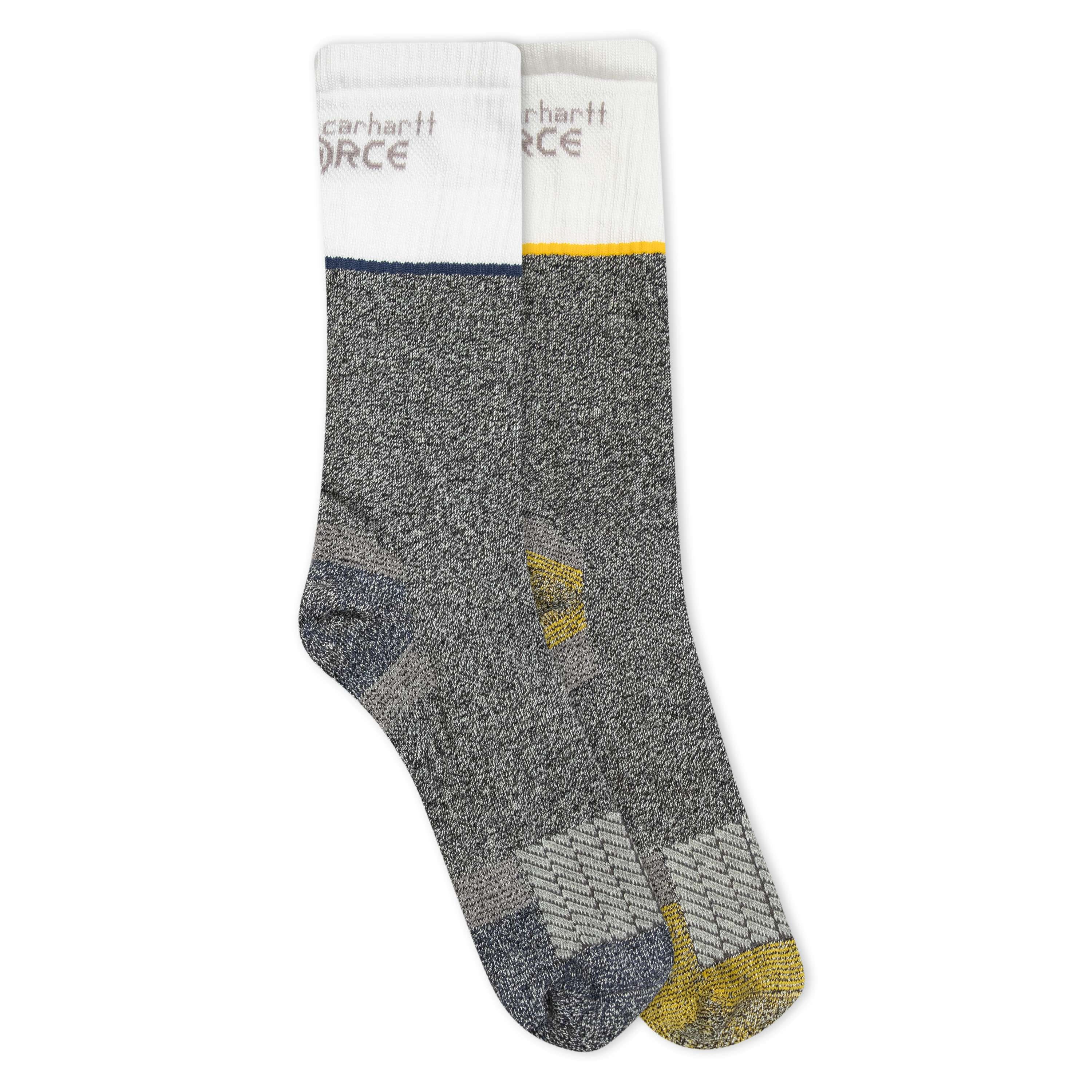 Men's Carhartt Force® Performance Steel Toe Crew Sock 2 Pack | Carhartt