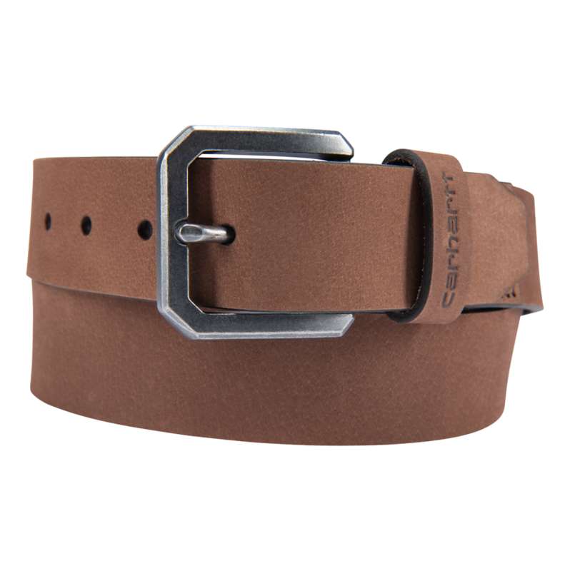 Carhartt  Dark Brown Saddle Leather Belt