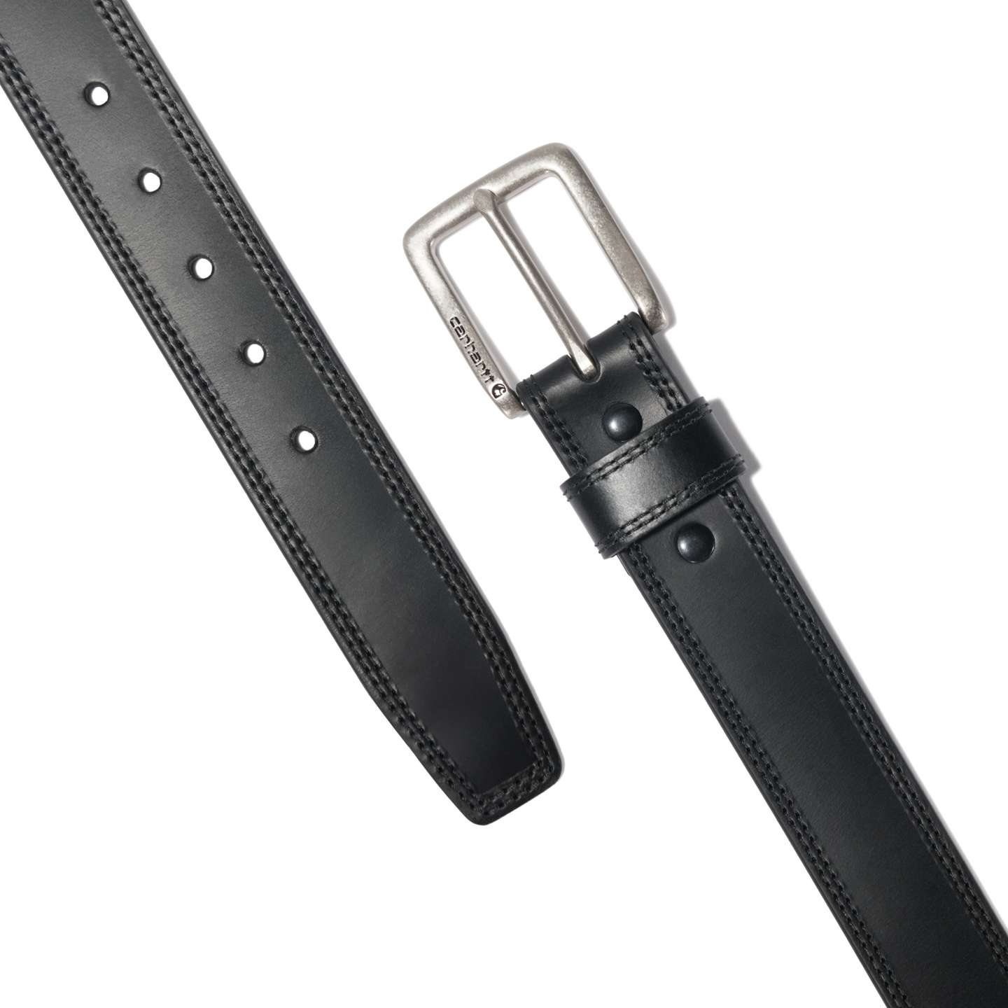 Мужской ремень Carhartt Hamilton Belt, цвет: Чёрный — фото 2