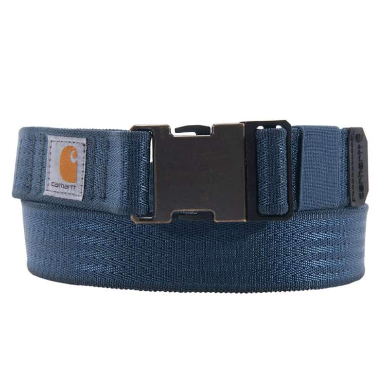 Carhartt  Dark Blue Rugged Flex® Nylon Webbing Belt