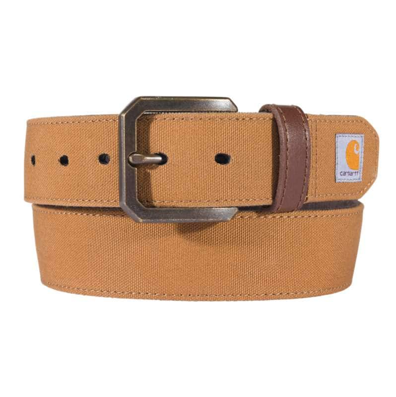 Carhartt  Carhartt Brown Canvas Duck Belt