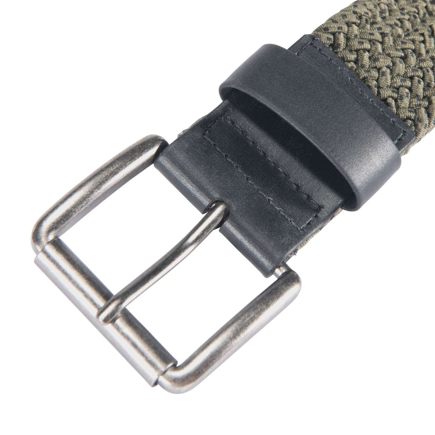 Мужской ремень Carhartt Rugged Flex® Nylon Cord Braided Belt, цвет: Армейский зелёный — фото 3