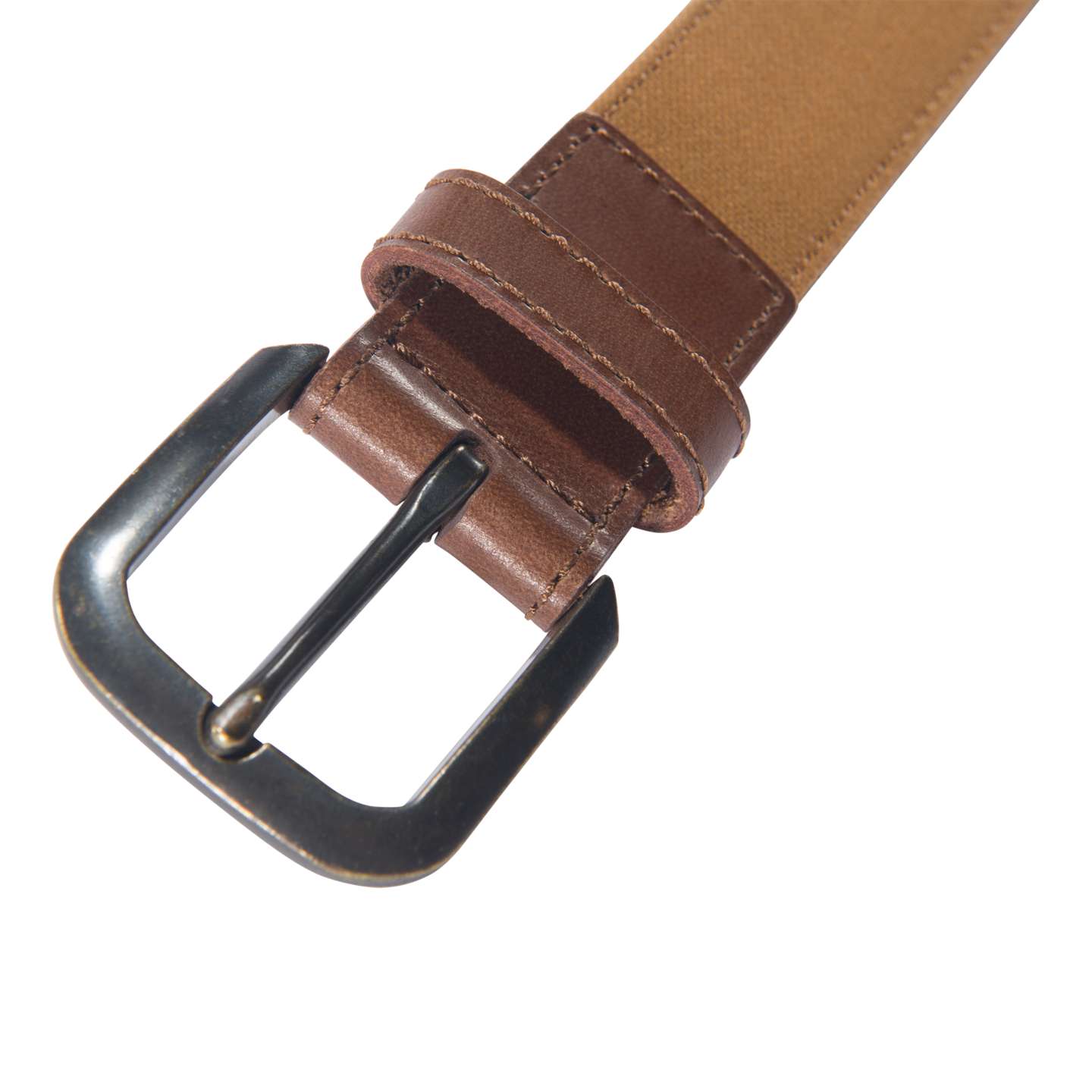 Женский ремень Carhartt Canvas Duck Belt, цвет: Коричневый — фото 3