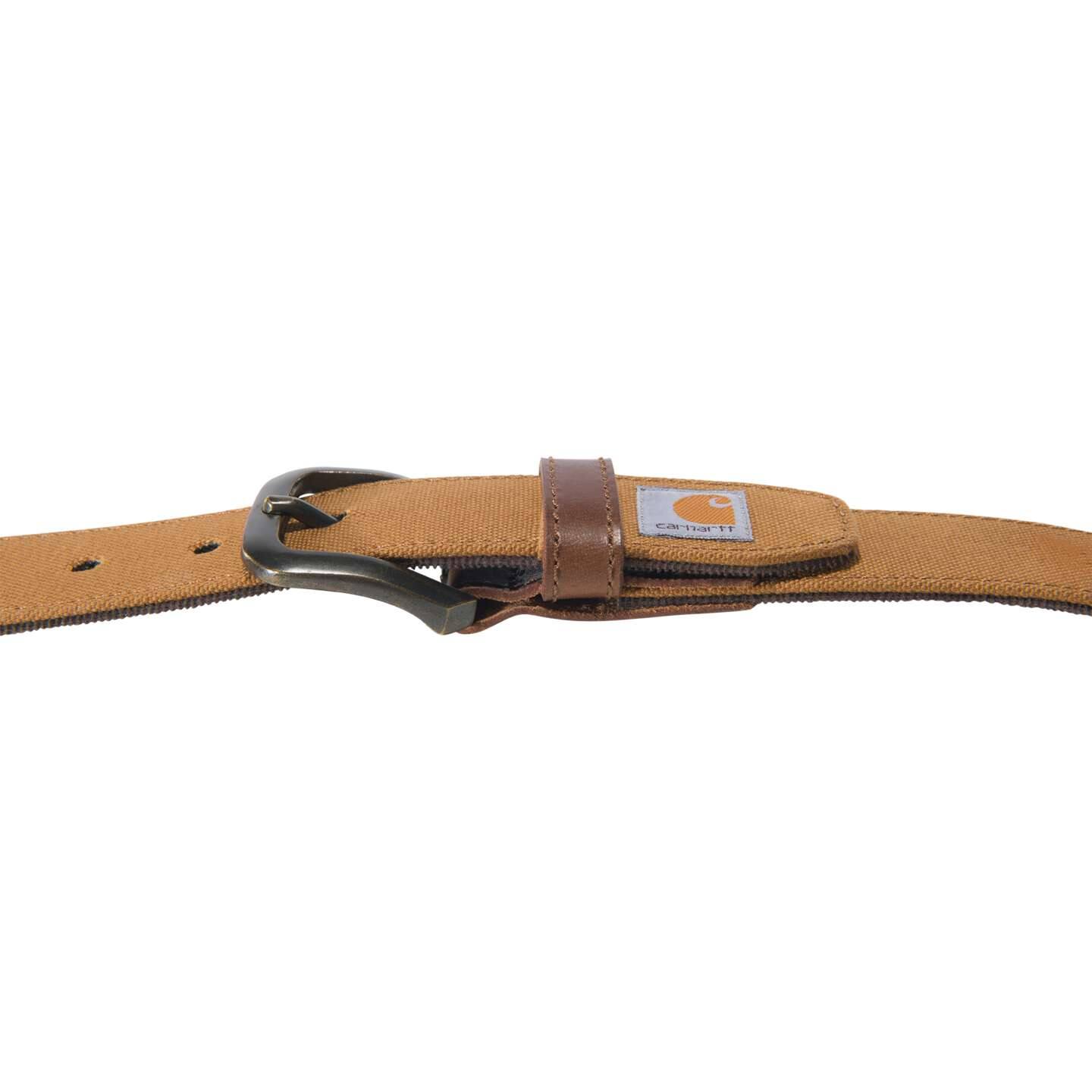 Женский ремень Carhartt Canvas Duck Belt, цвет: Коричневый — фото 5