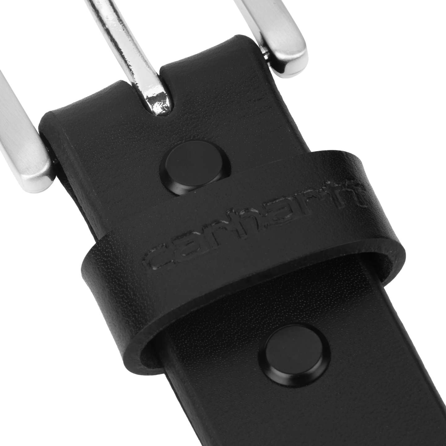 Женский ремень Carhartt Bridle Leather Buckle Belt, цвет: Чёрный — фото 4
