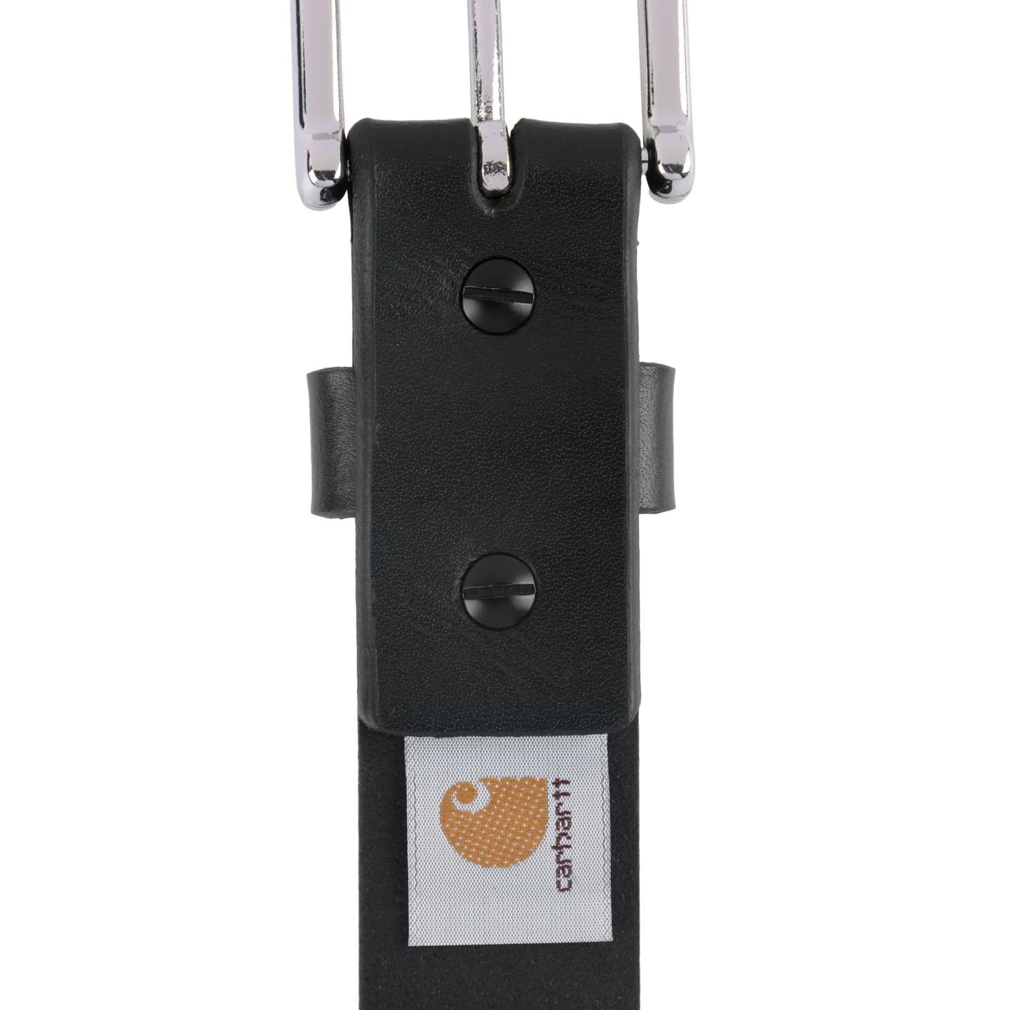 Женский ремень Carhartt Bridle Leather Buckle Belt, цвет: Чёрный — фото 6