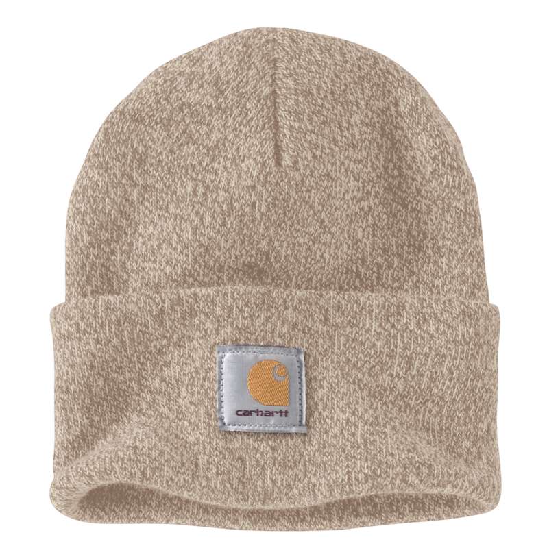 Carhartt  Flaxseed/Oat Milk Marl Knit Cuffed Beanie