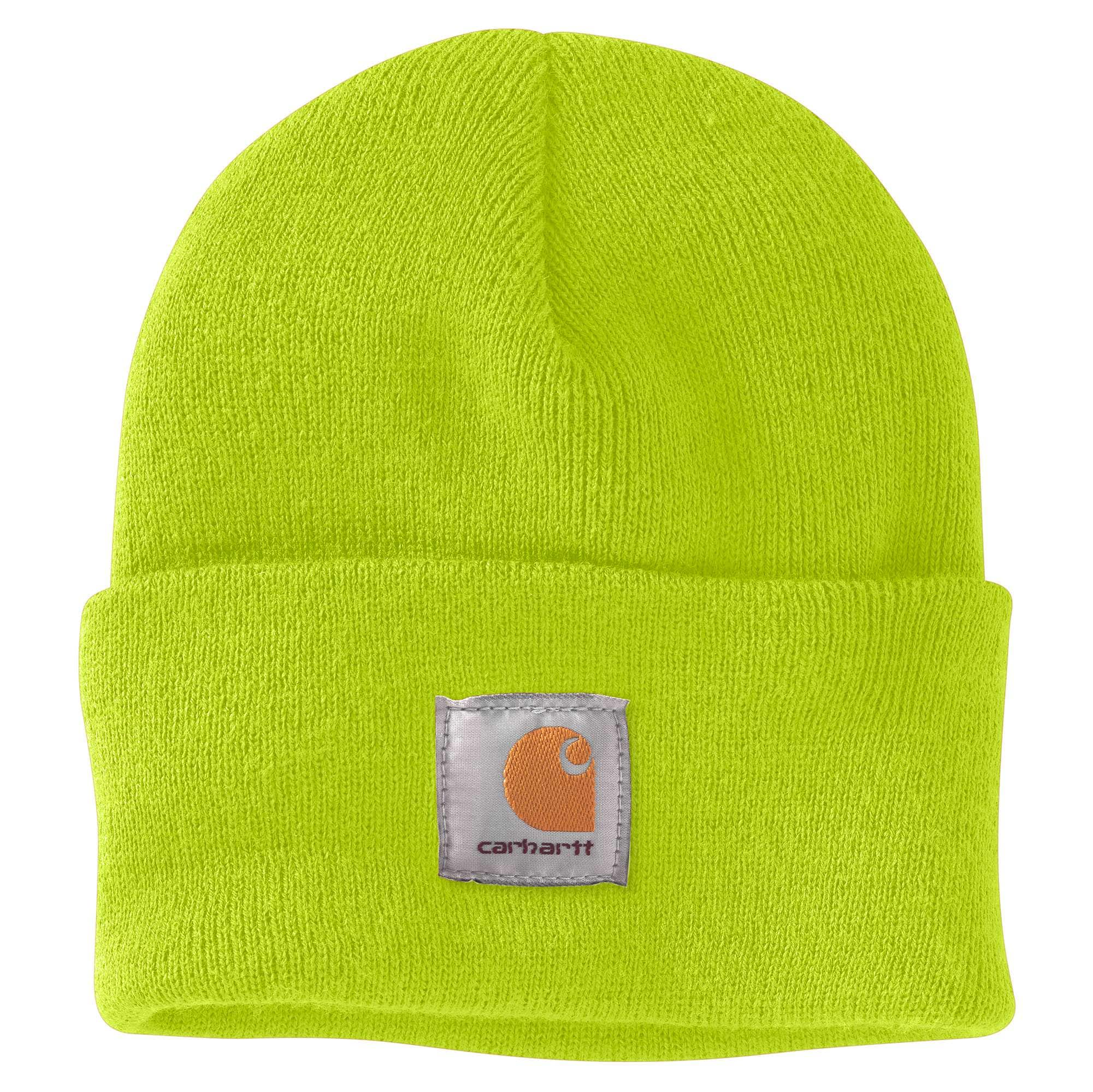 neon carhartt hat