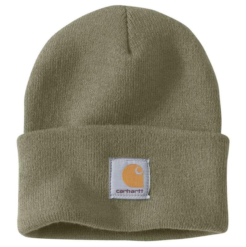 Carhartt  Dusty Olive Knit Cuffed Beanie