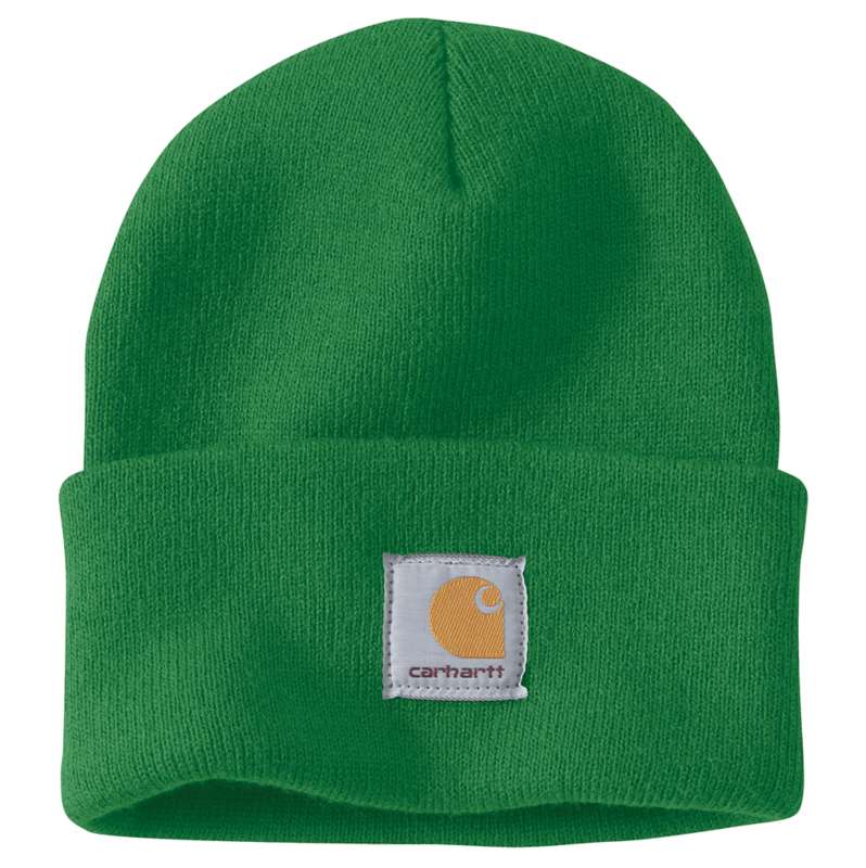 Carhartt  Holly Green Knit Cuffed Beanie