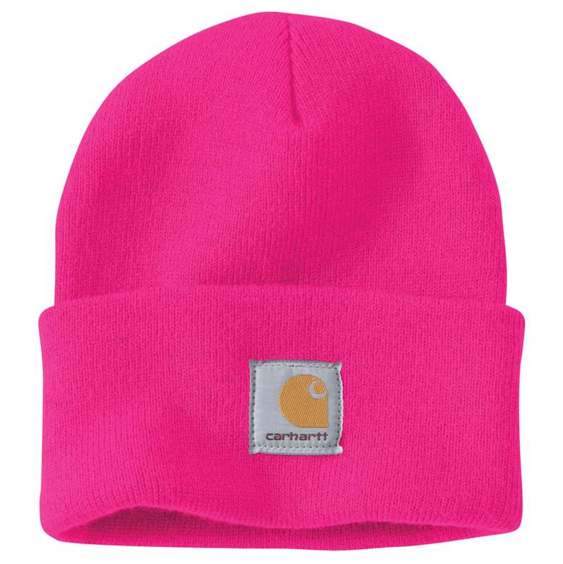 Neon pink beanie best sale