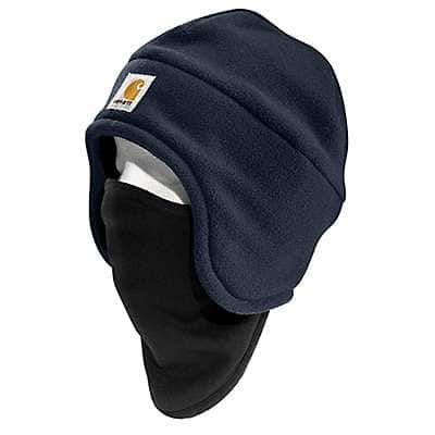 Carhartt Men's Navy Fleece 2-In-1 Hat