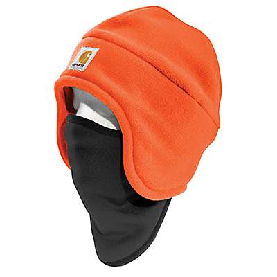 Carhartt Men's Brite Orange Fleece 2-In-1 Hat