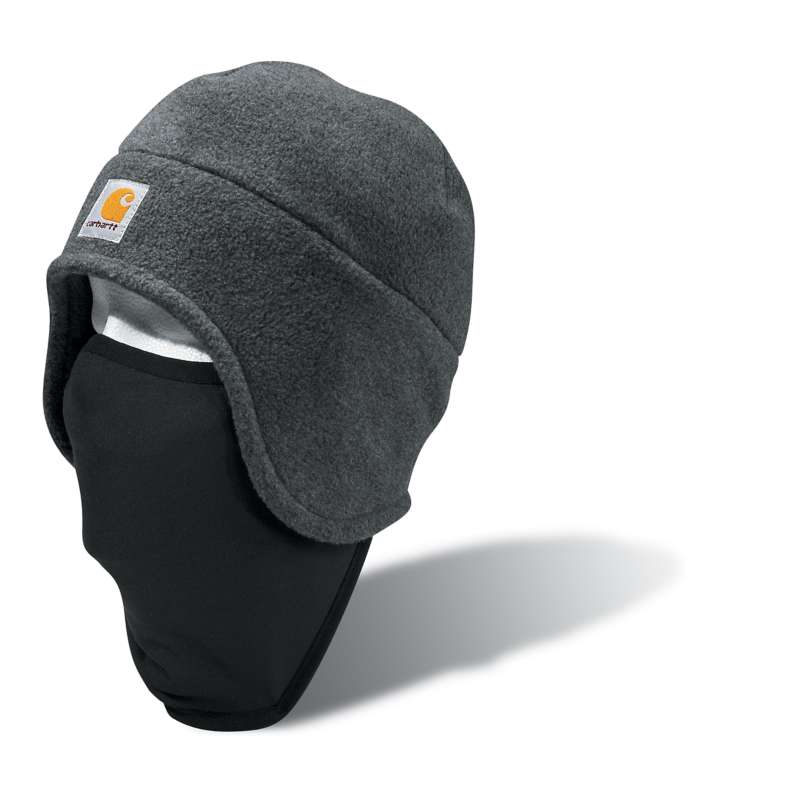 Carhartt  Charcoal Fleece 2-In-1 Headwear