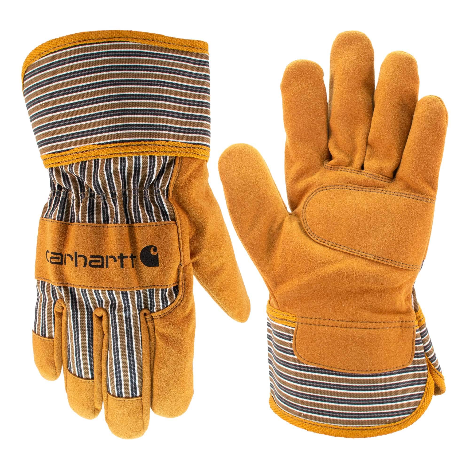 Synthetic Suede Safety Cuff Work Glove