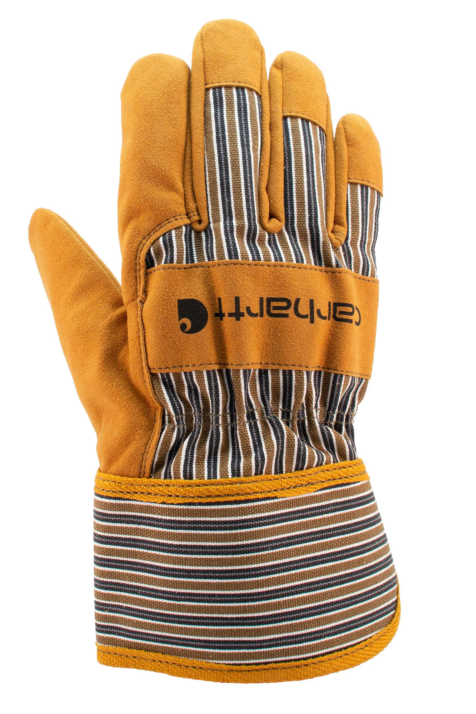 Synthetic Suede Safety Cuff Work Glove