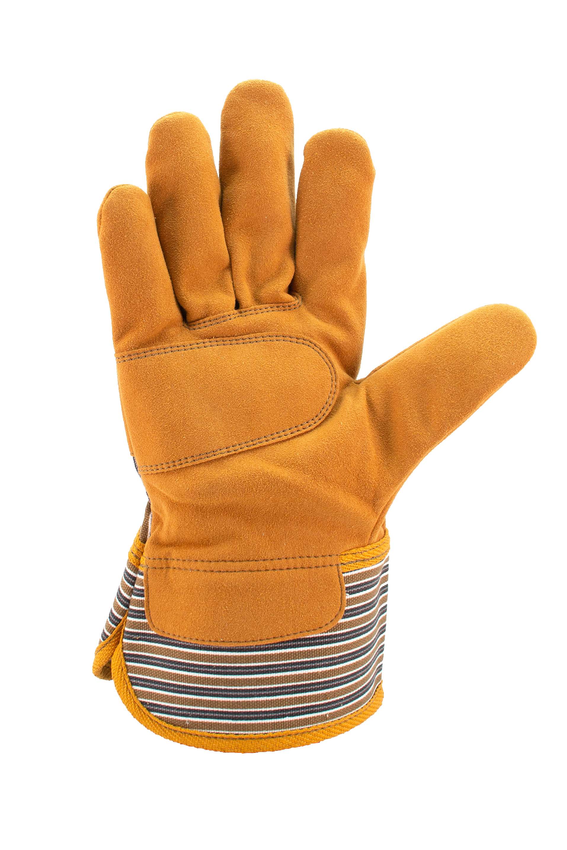 Synthetic Suede Safety Cuff Work Glove