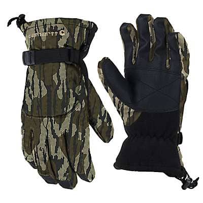 Carhartt Men's Mossy Oak Break Hunt Waterproof Insulated Camo Gauntlet Glove