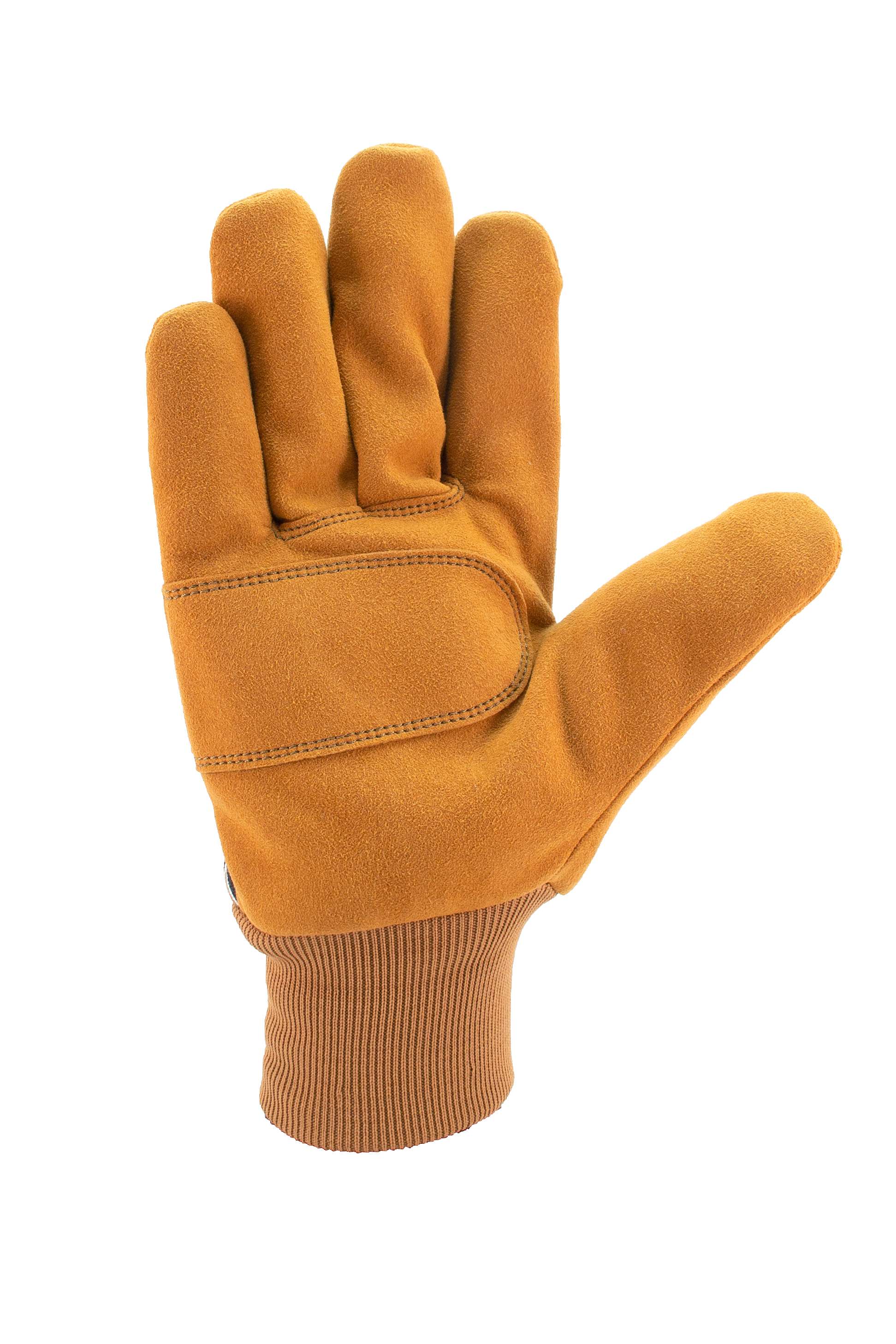 Synthetic Suede Knit Cuff Work Glove