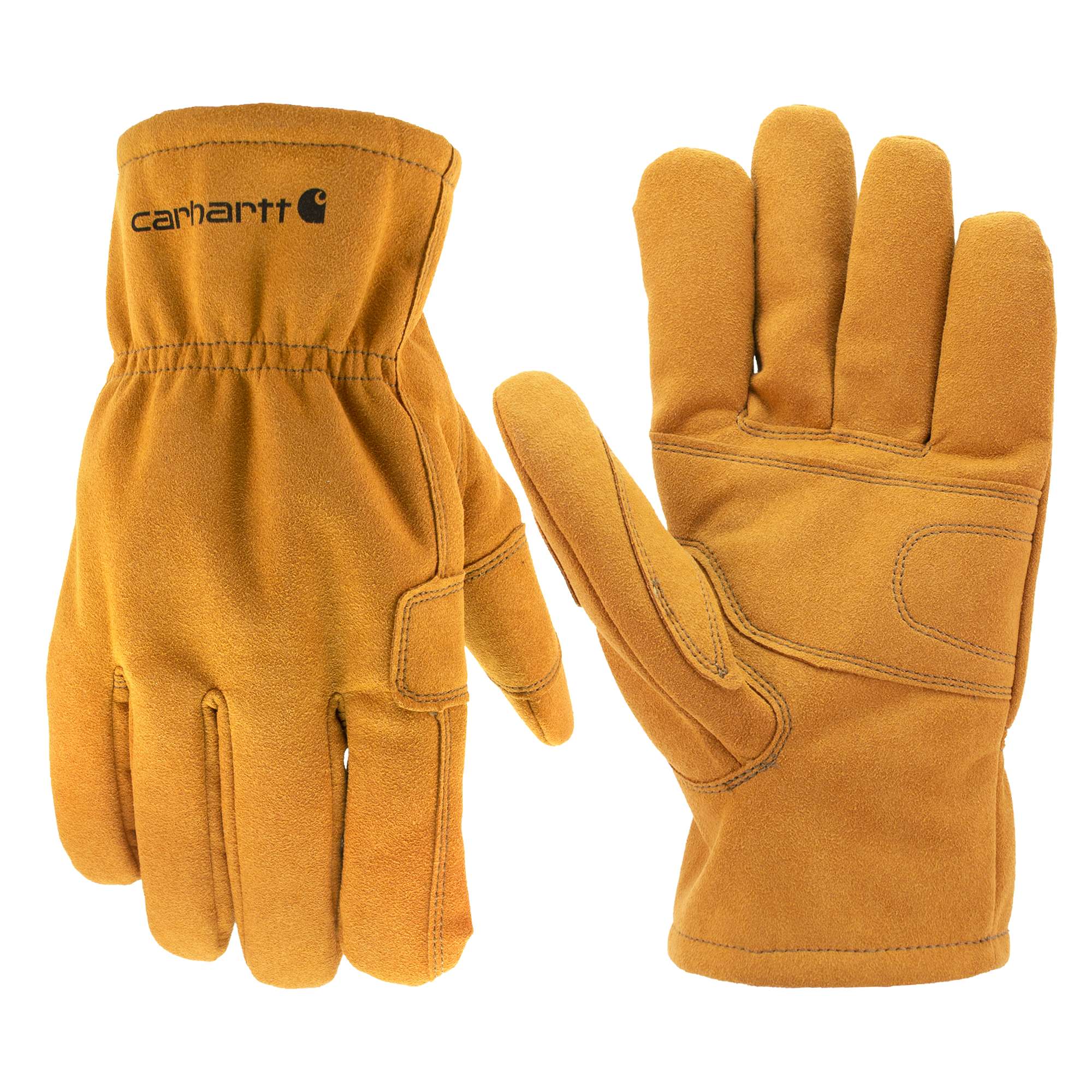  Cierto Leather Work Gloves Men Women: Black Garden