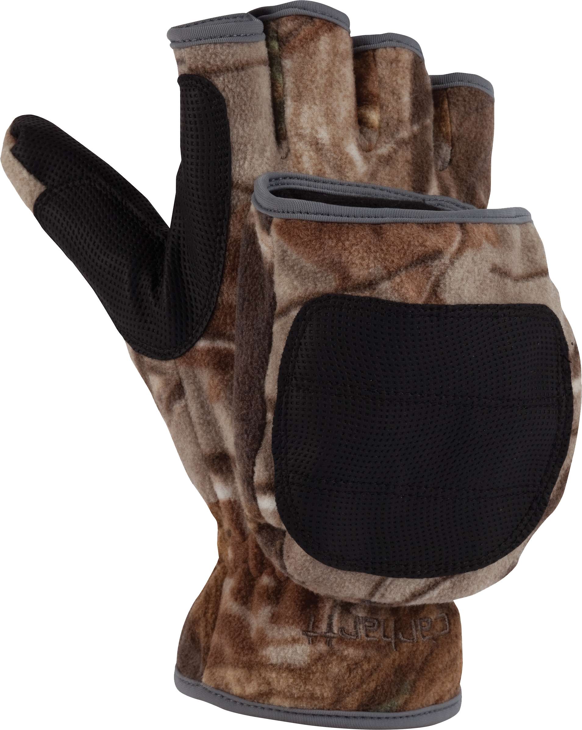 wool camo gloves