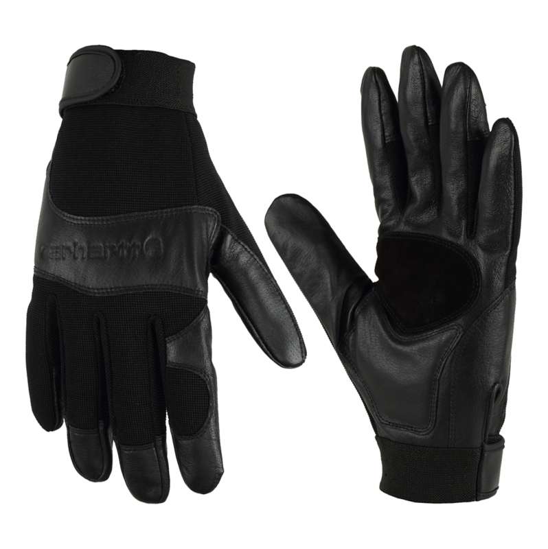 Carhartt  Black High Dexterity Reinforced Secure Cuff Glove