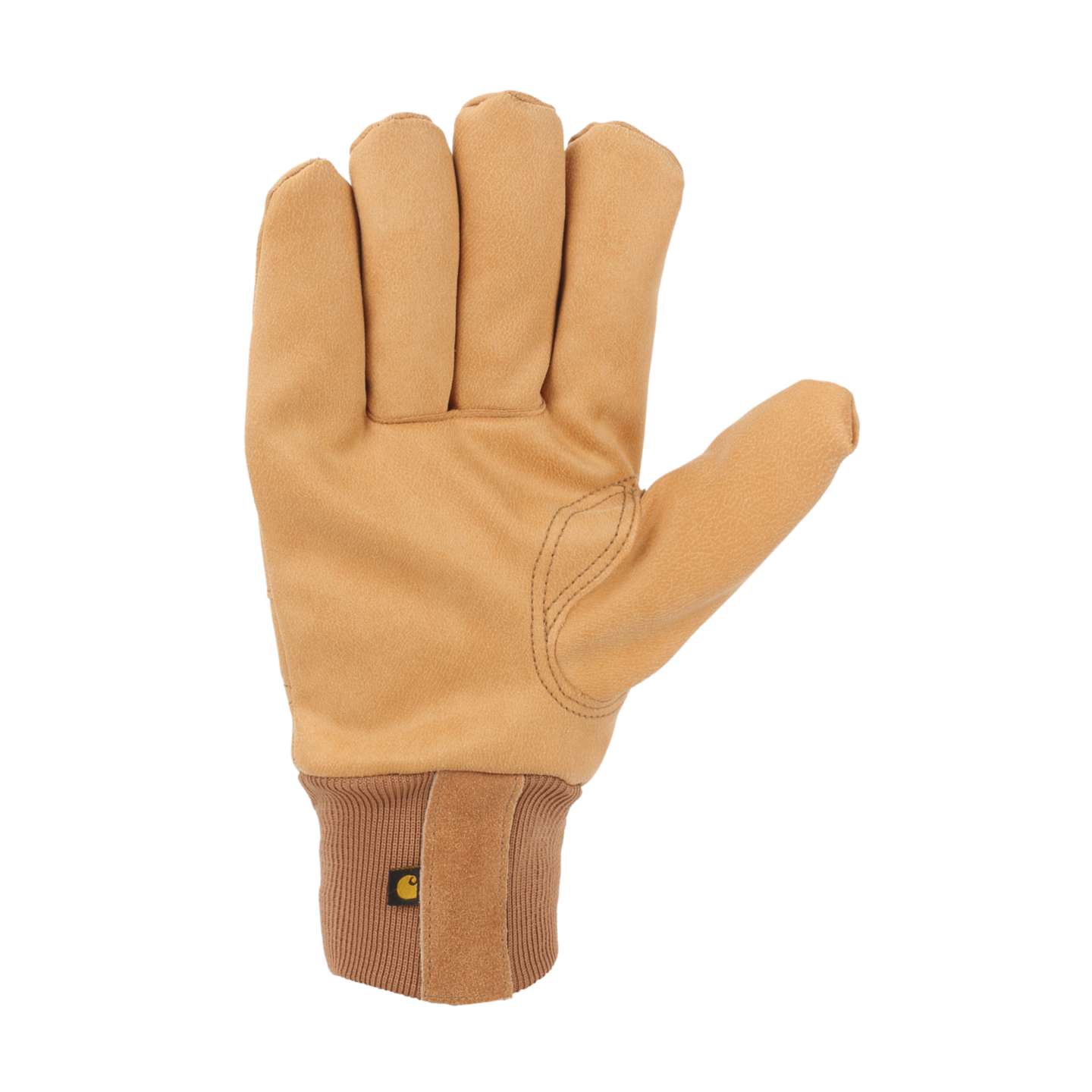 Мужские перчатки Carhartt Insulated Gunn Cut Knit Cuff Work, цвет: Коричневый — фото 3