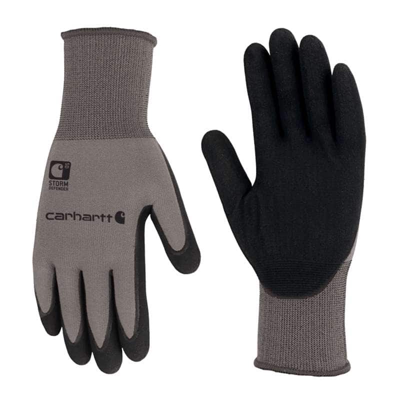 Carhartt  Gray Thermal Wb Nitrile Grip Glove