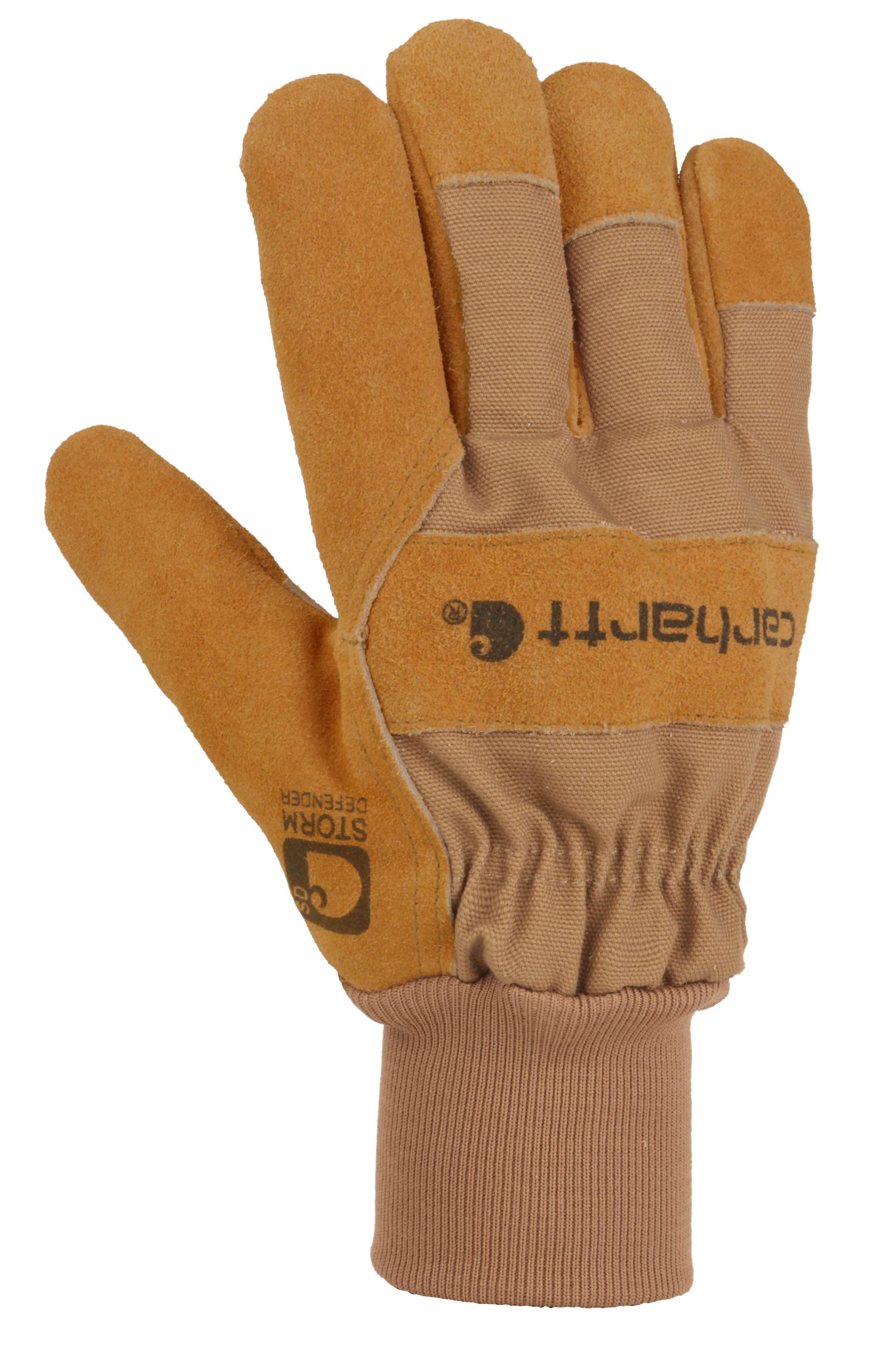 wool lined leather work gloves