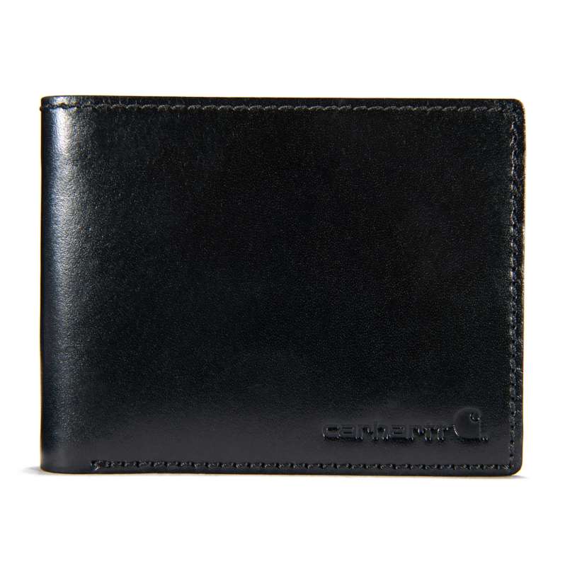 Carhartt  Black Rough Cut Bifold Wallet