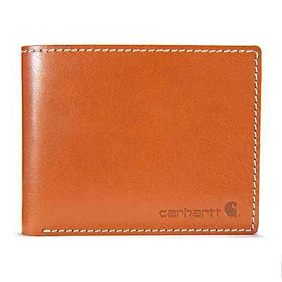 Carhartt Men's Carhartt Brown Rough Cut Bifold Wallet