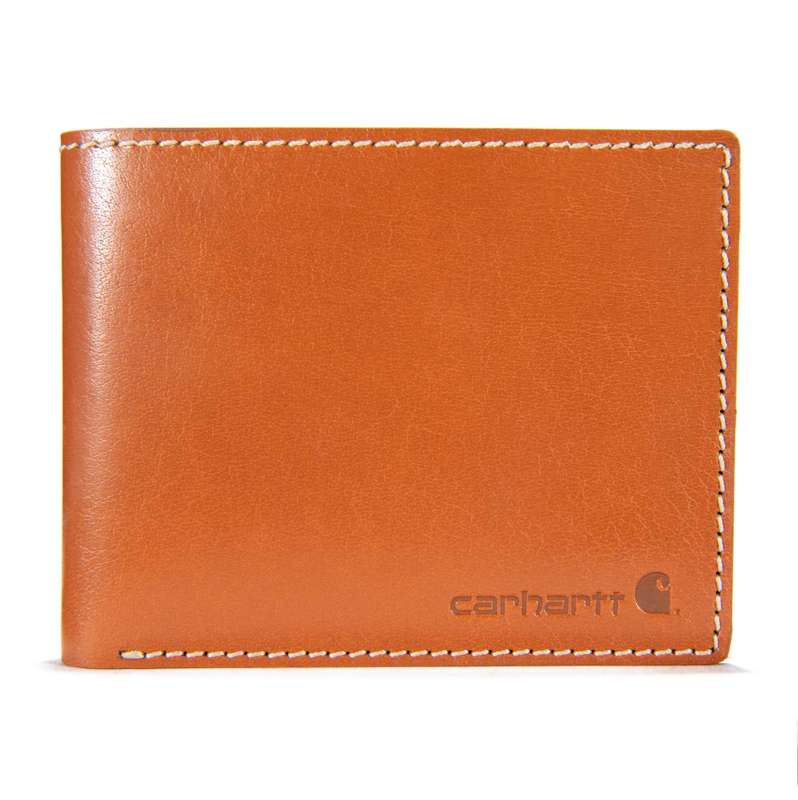 Carhartt  Dark Brown Rough Cut Bifold Wallet