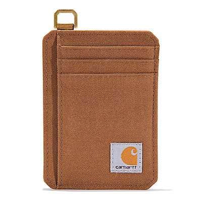 Leather,4-3/8" W CARHARTT 61-2234-20 Passcase Wallet