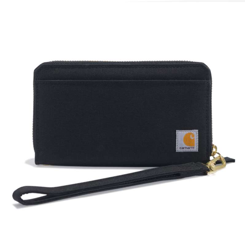 Carhartt  Black Women's Nylon Duck Lay-Flat Clutch