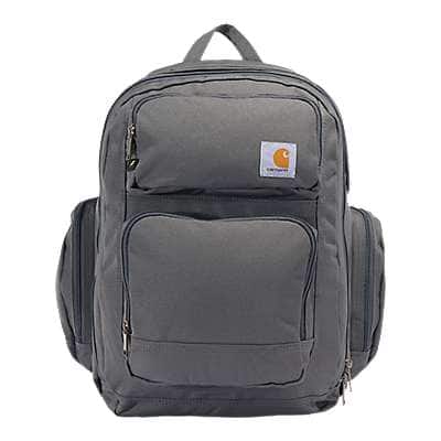 Carhartt Unisex Gray 35L Triple-Compartment Backpack