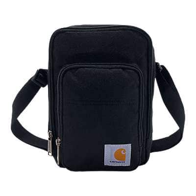Carhartt Unisex Black Crossbody Zip Bag