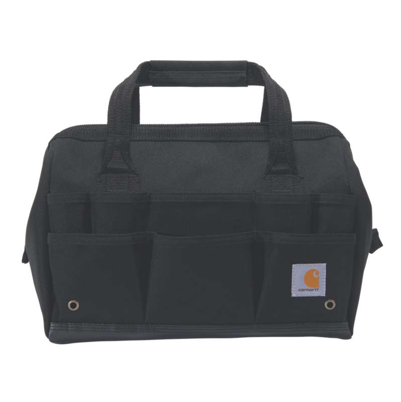 Carhartt  Black 14-Inch 25 Pocket Heavyweight Tool Bag