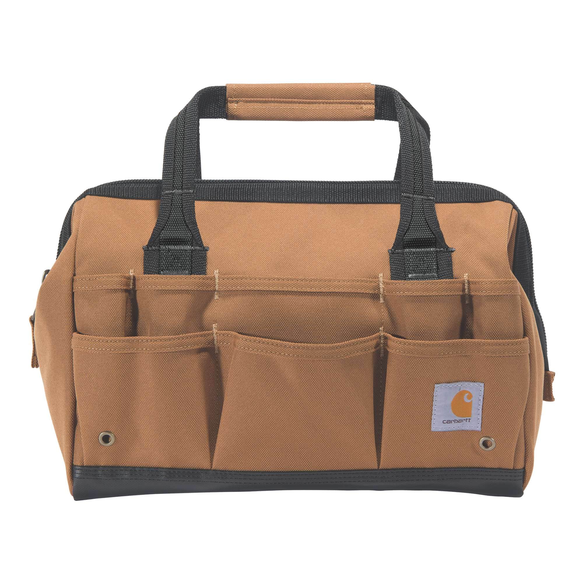 14-Inch 25 Pocket Heavyweight Tool Bag | Rain Defender Gear | Carhartt