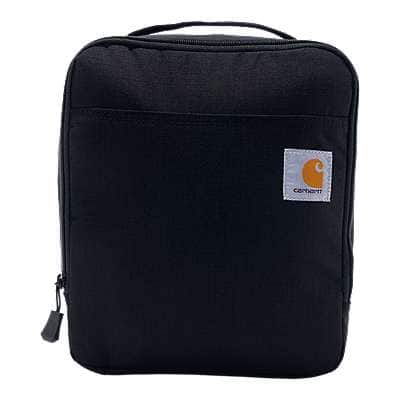 Carhartt Unisex Black Cargo Series Insulated 4 Can Lunch Cooler