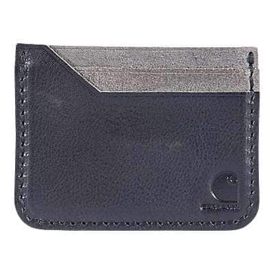Carhartt Unisex,men's Black Patina Leather Front Pocket Wallet