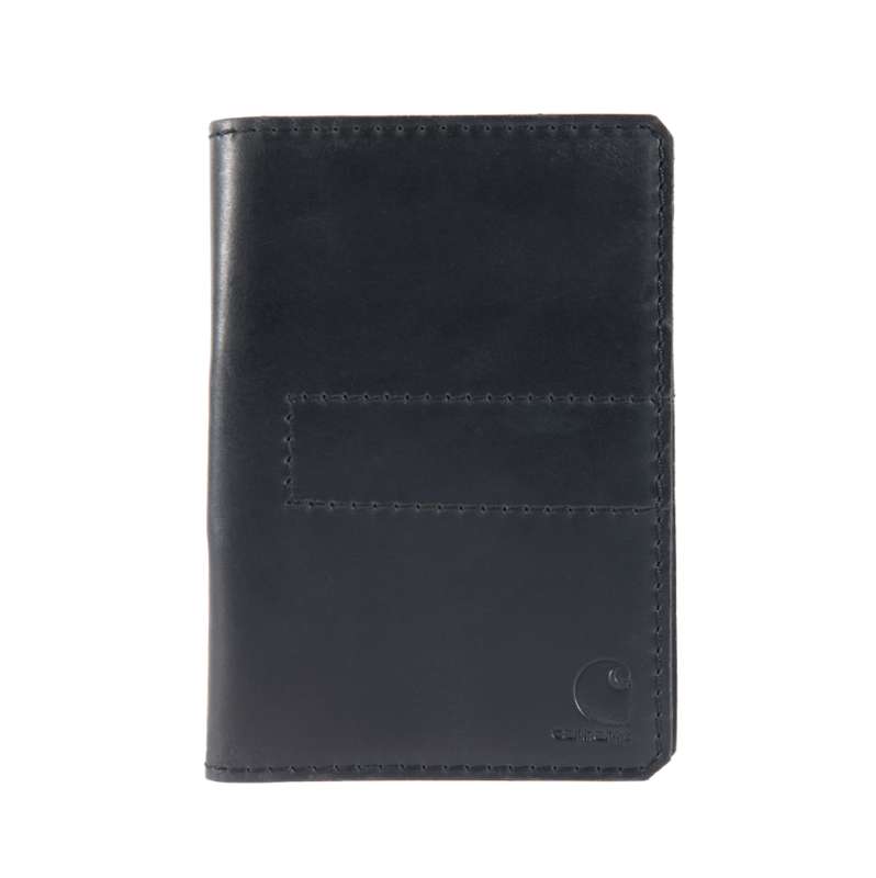 Carhartt  Black Craftsman Leather Notebook Cover